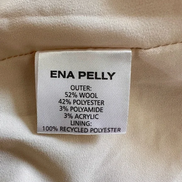 Ena Pelly Women’s Cream Single-Breasted Blazer - Picture 6 of 6